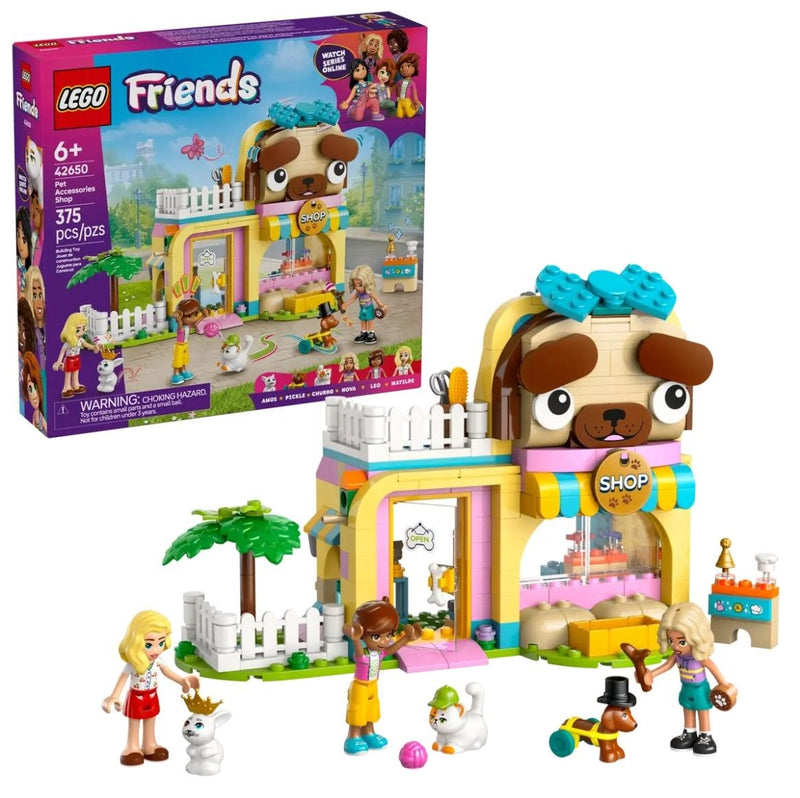 Friends Pet Accessories Shop Set - 42650, 375-pcs, Ages 6+ T4898
