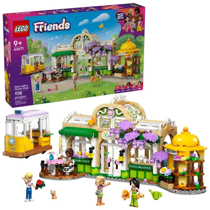 Friends Plant Café and Flower Shop - 42671, 1138-pcs, Ages 9+ U1310