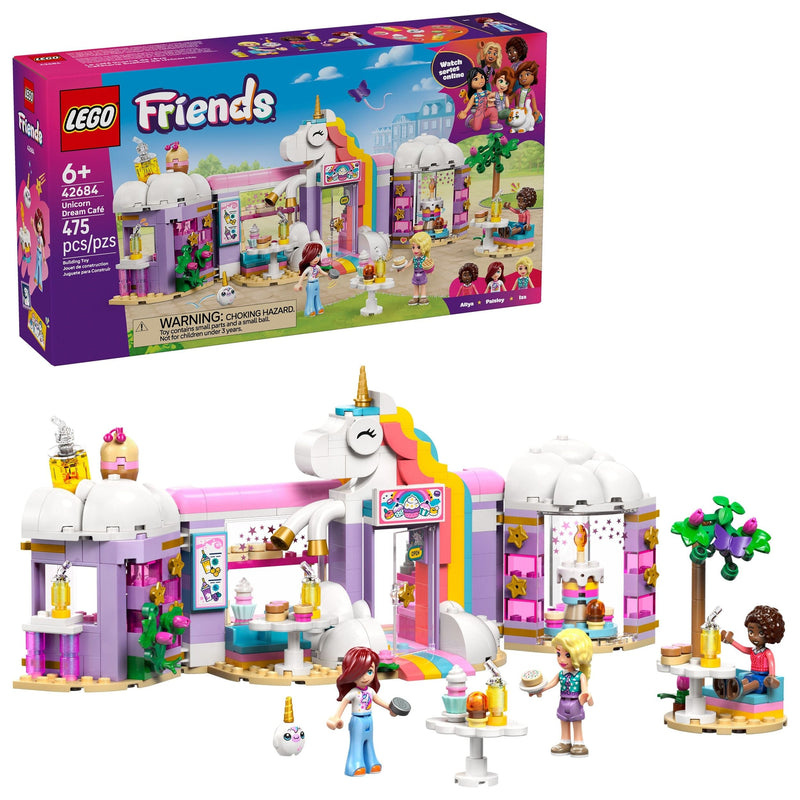Friends Unicorn Dream Café - 42684, 475-pcs, Ages 6+ J6984