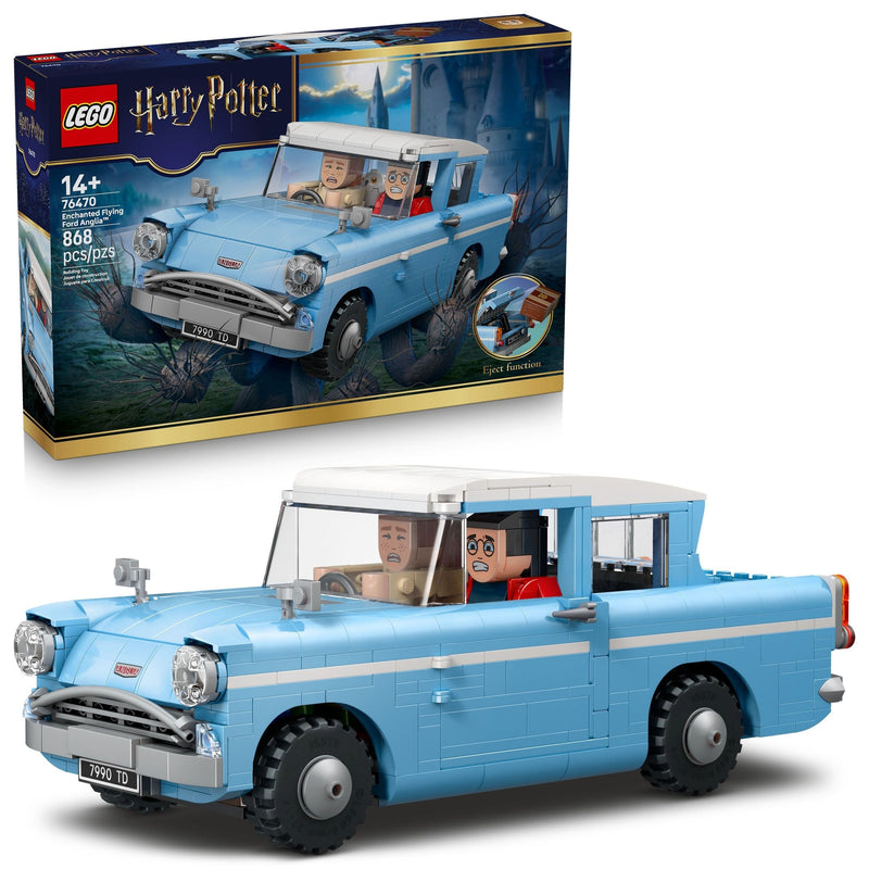 Enchanted Flying Anglia Toy Building Set - 76470, 868-pcs, Ages 14+ J9743