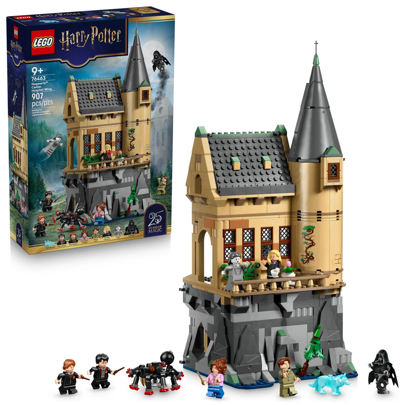 Hogwarts Castle: Hospital Wing Toy Building Set - 76463, 907-pcs, Ages 9+ E4586
