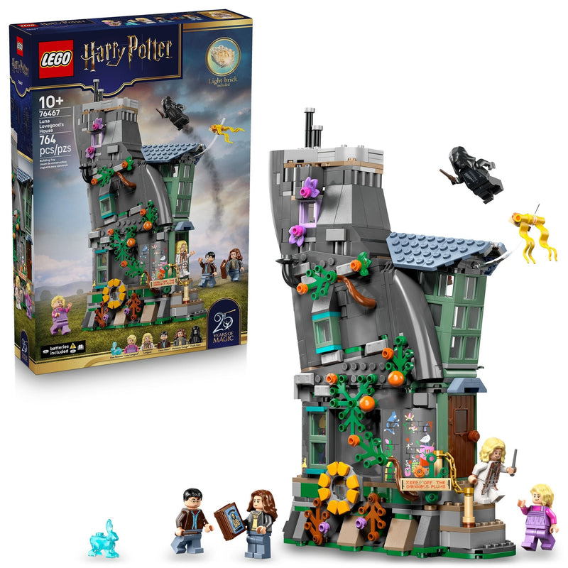 Luna Lovegood's House Toy Building Set- 76467, 764-pcs, Ages 10+ Y2515
