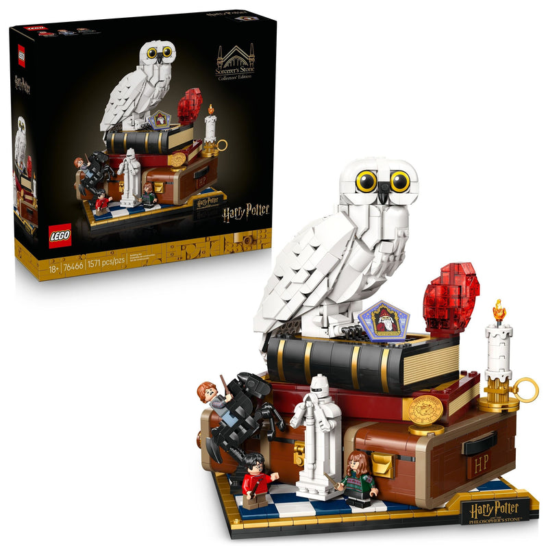 Sorcerer's Stone – Collectors' Edition Toy Building Set - 76466, 1571-pcs, Ages 18+ P7573