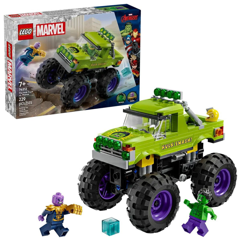 Marvel 76312 The Hulk Truck vs. Thanos, 229-pc M47