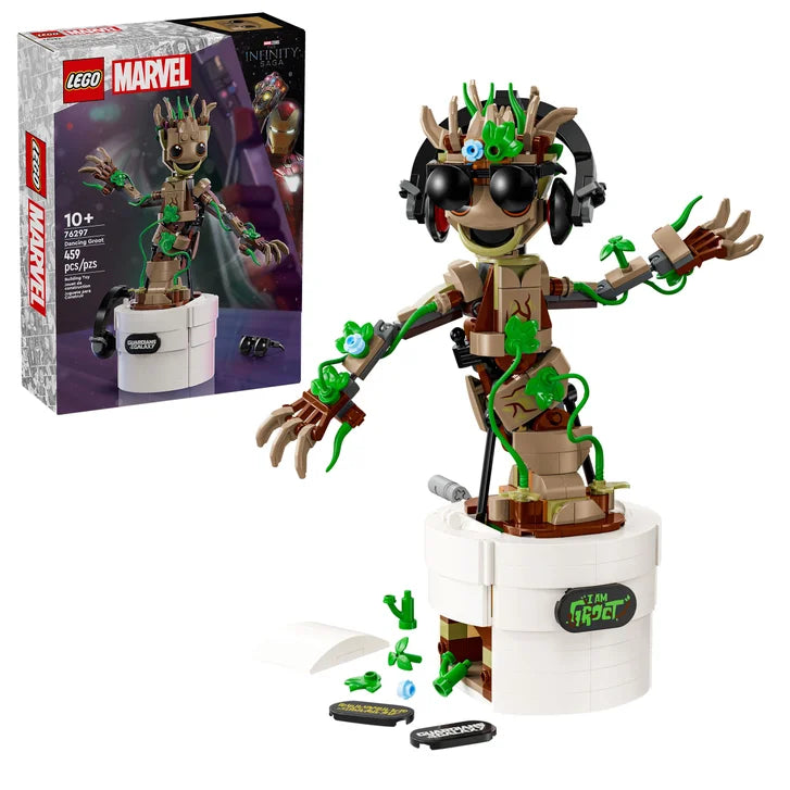 Marvel Dancing Groot, Animated Guardians of the Galaxy Toy 76297 F3274
