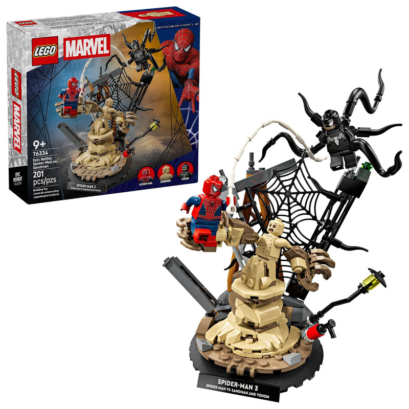 Marvel Epic Battle: vs. Sandman - 76334, 201-pcs, Ages 9+ C4530
