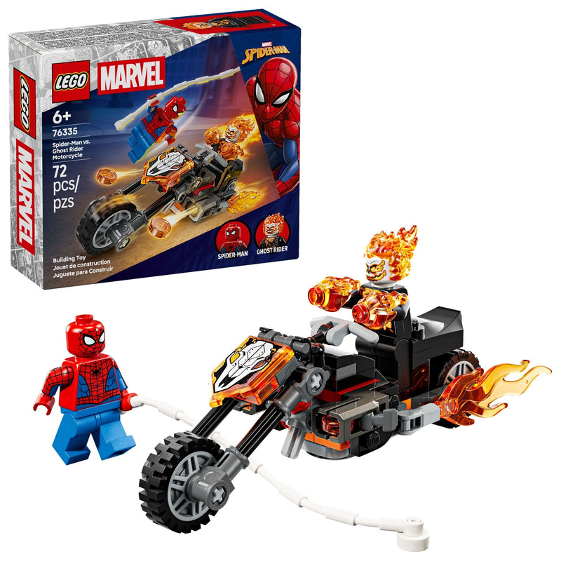 Marvel vs. Ghost Rider Motorcycle - 76335, 72-pcs, Ages 6+ V9277