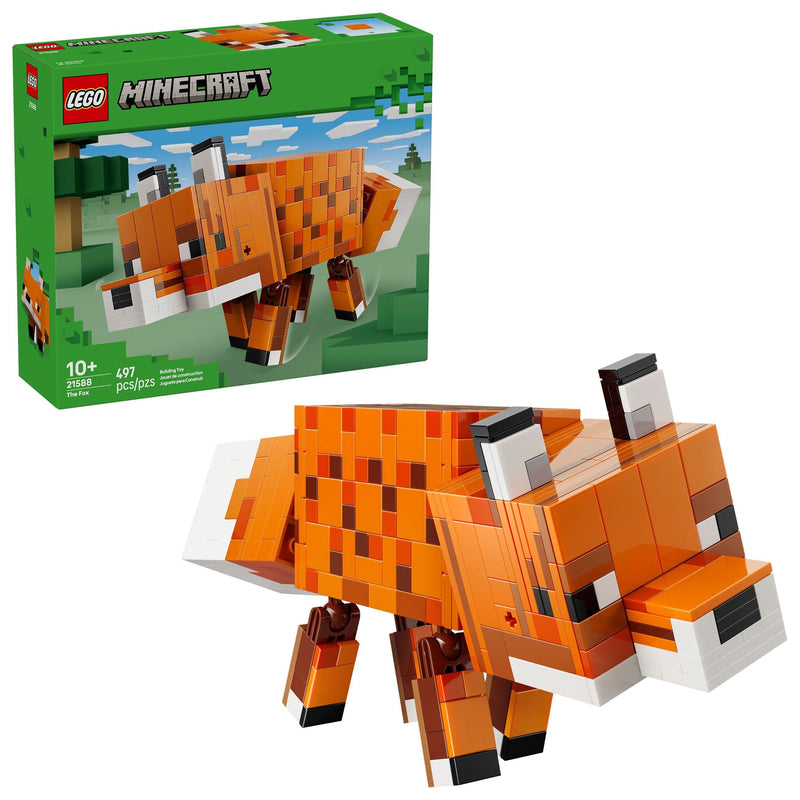 The Fox Toy Building Set - 21588, 497-pcs, Ages 10+ W6262