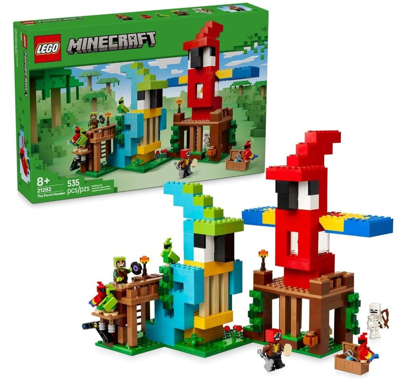 The Parrot Houses Building Toy - 21282, 535-pcs, Ages 8+ X6930