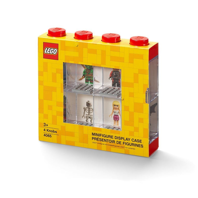 Minifigure 8-Figure Blue Display Case for Ages 5+ E8450