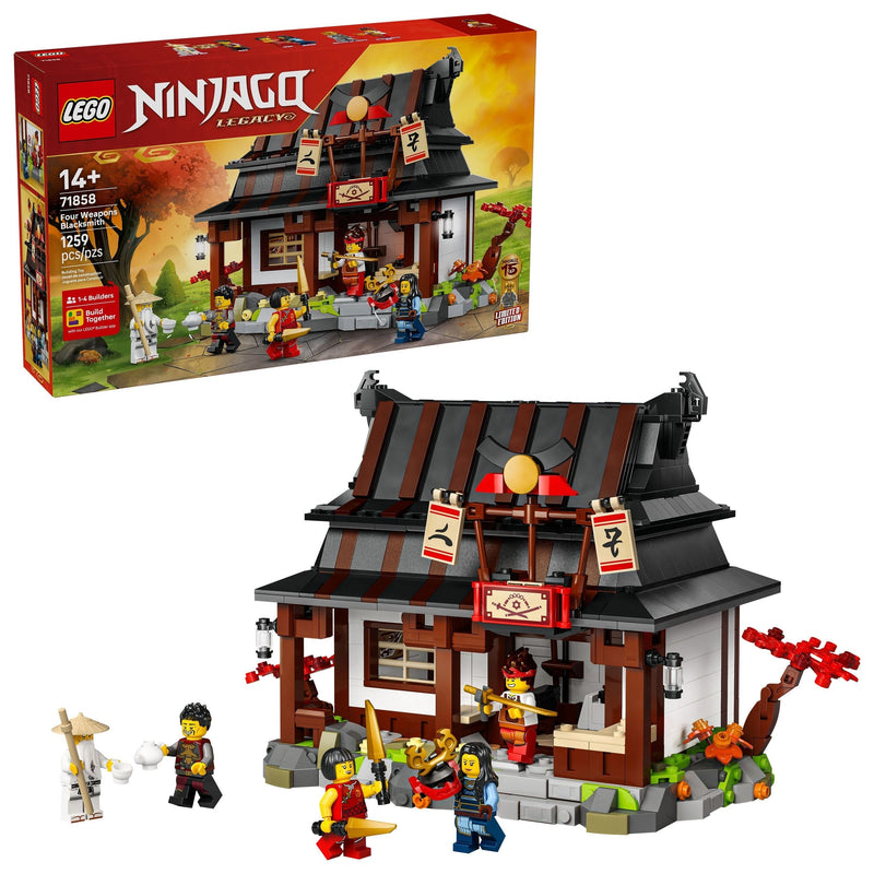 Four Weapons Blacksmith 15th Anniversary - 71858, 1259-pcs, Ages 14+ O4927