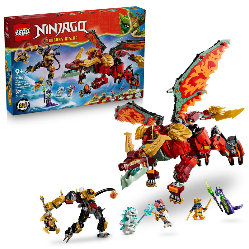 Wyldfyre's Transforming Dragon Mech 71868 M231