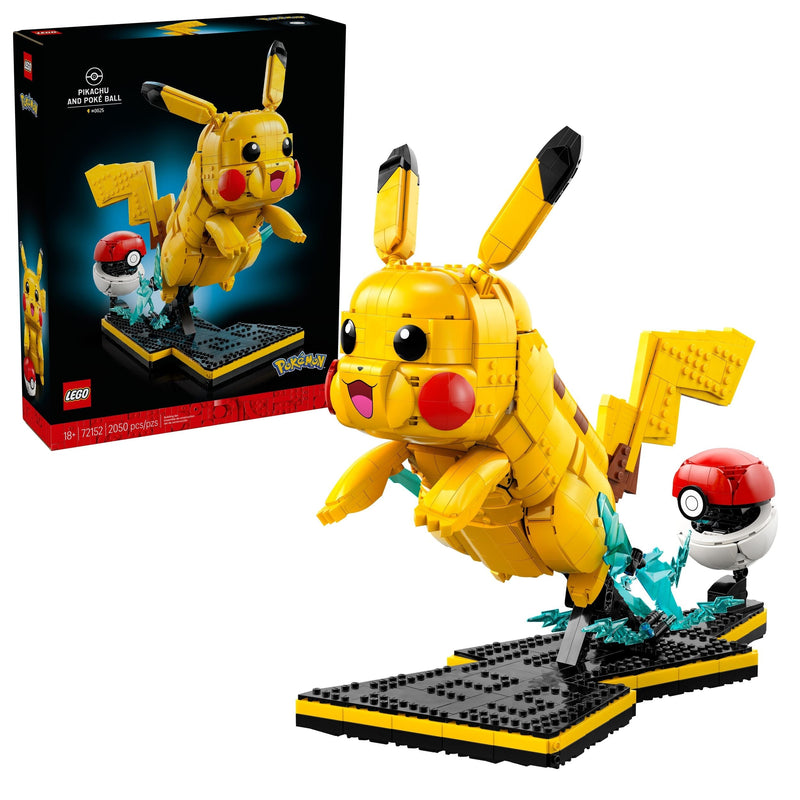 and Poké Ball - 72152, 2050-pcs, Ages 18+ P2595