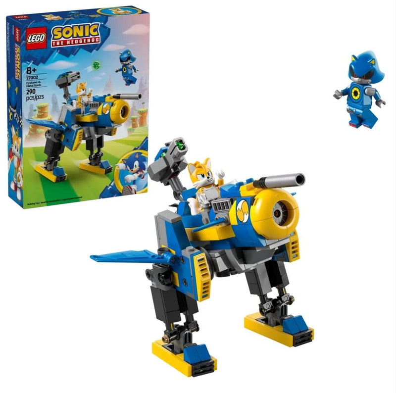 Sonic Cyclone vs. Metal Sonic - 77002, 290-pcs, Ages 8+ H1923