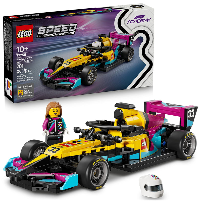 Speed Champions F1 ACADEMY Race Car - 77258, 201-pcs, Ages 10+ J5652