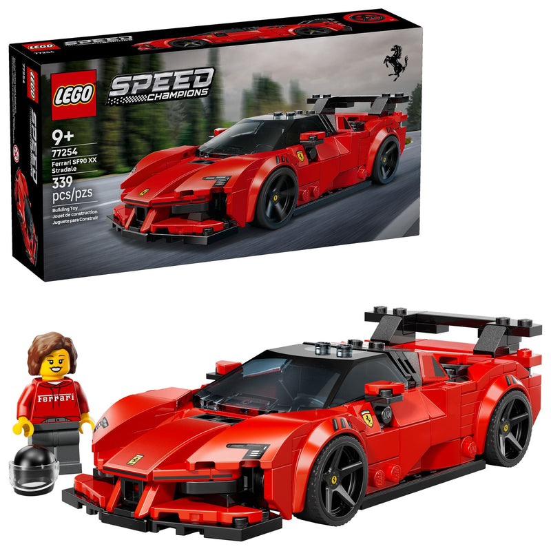 Speed Champions SF90 XX Stradale Sports Car - 77254, 339-pcs, Ages 9+ P4504