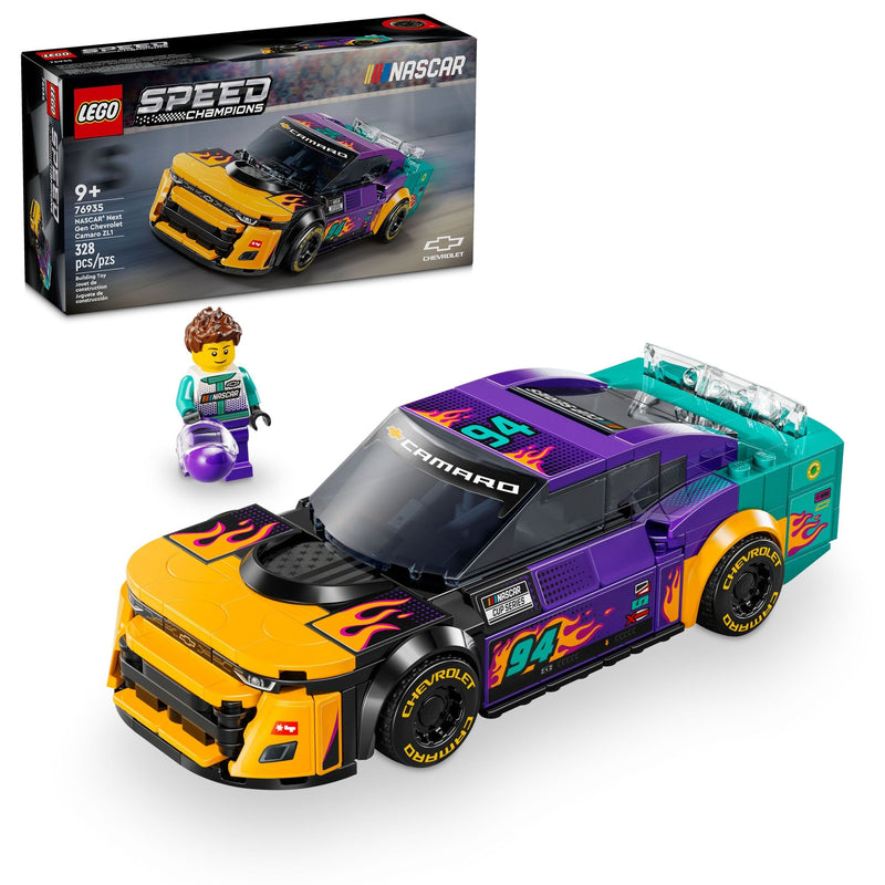 Speed Champions NASCAR Next Gen Camaro ZL1 - 76935, 328-pcs, Ages 9+ X1455