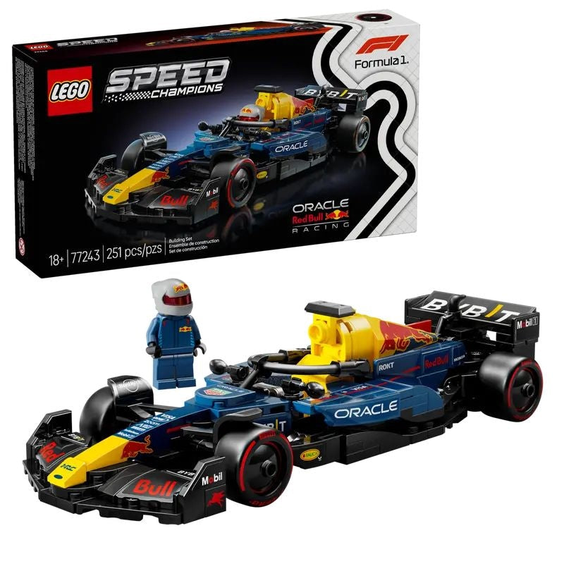 Speed Champions Oracle Red Bull Racing RB20 F1 Race Car - 77243, 251-pcs, Ages 18+ P8696