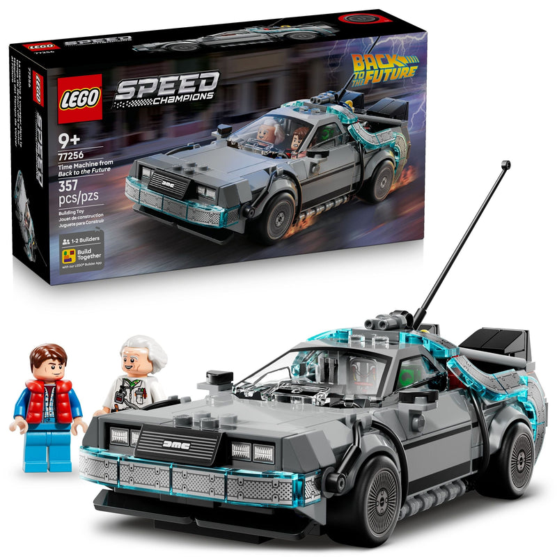 Speed Champions Time Machine From Back To The Future - 77256, 357-pcs, Ages 9+ B3486