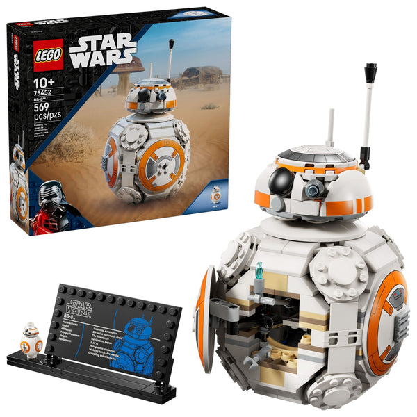 BB-8 Astromech Droid Toy Building Set - 75452, 569-pcs, Ages 10+ R2155