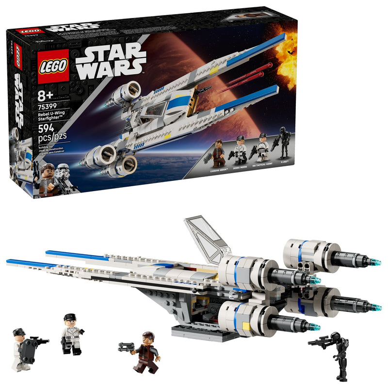 Rebel U-Wing Starfighter - 75399, 594-pcs, Ages 8+ T1494