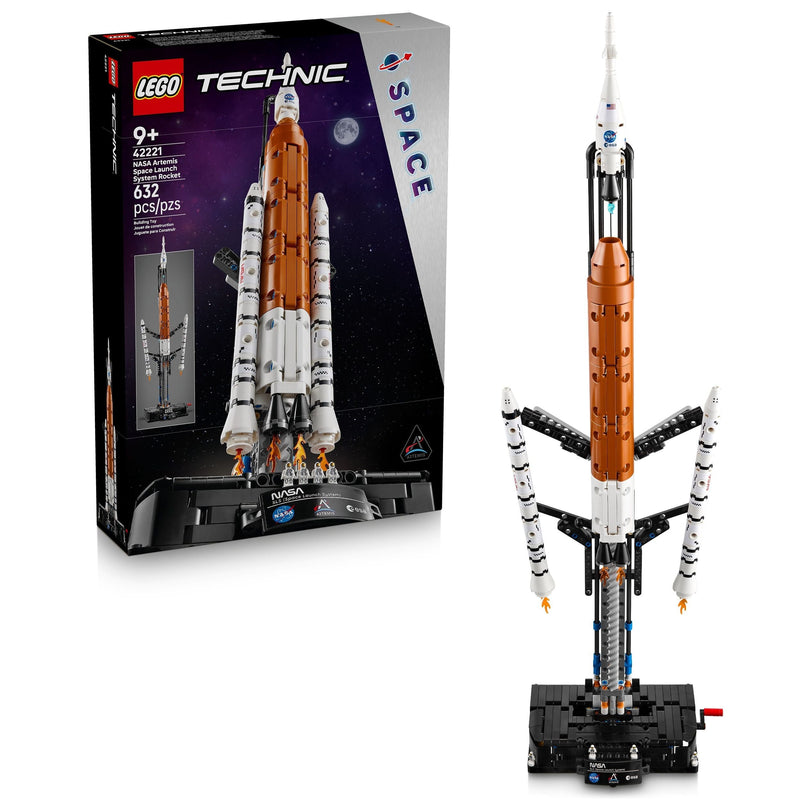 Technic NASA Artemis Space Launch System Rocket Model Building Set - 42221, 632-pcs, Ages 9+ P2524