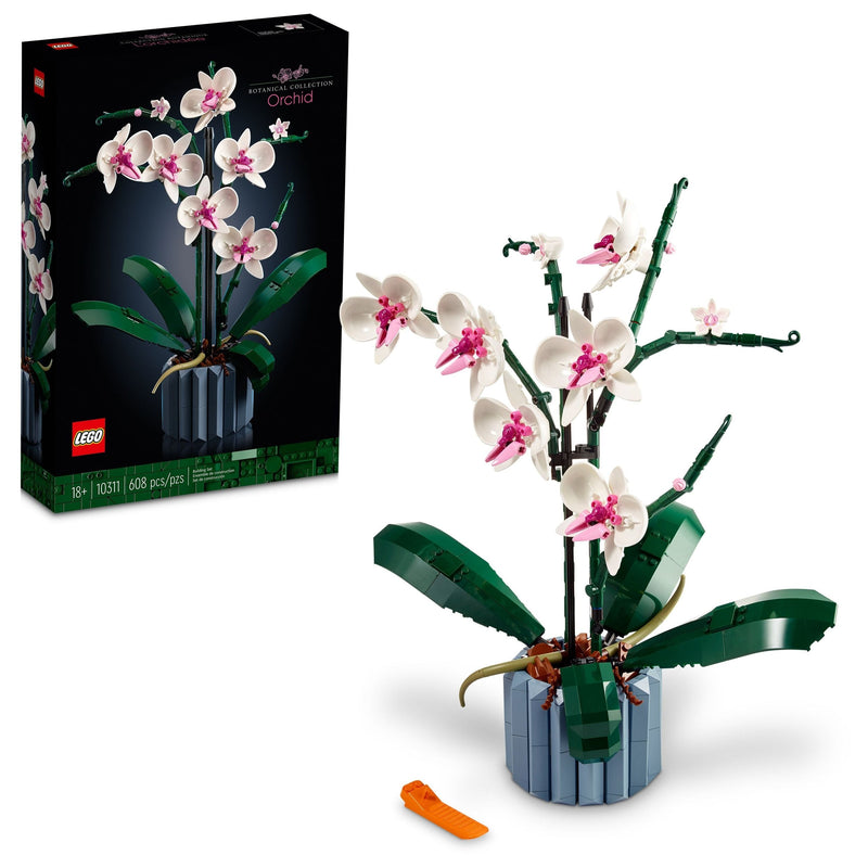 The Botanical Collection Orchid Building Set - 10311, 608-pcs, Ages 18+ D1663