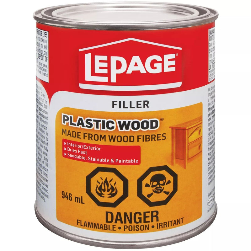 Plastic Wood Filler, 946-mL G1357