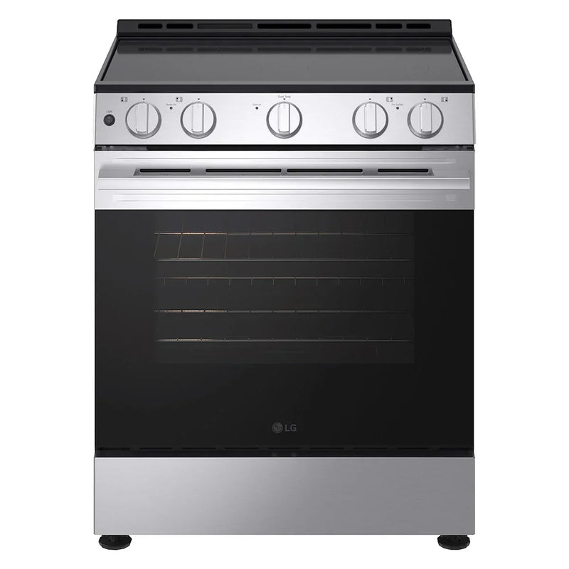 LG 30 in 6.3 cu ft. Stainless Steel Electric Freestanding Range with True Convection and Air Fry P5257
