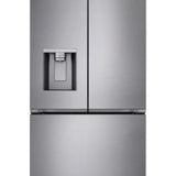 LG 36 in. 24 cu ft. Prime Silver Counter Depth MAX French Door Refrigerator with Ice and Water Dispenser