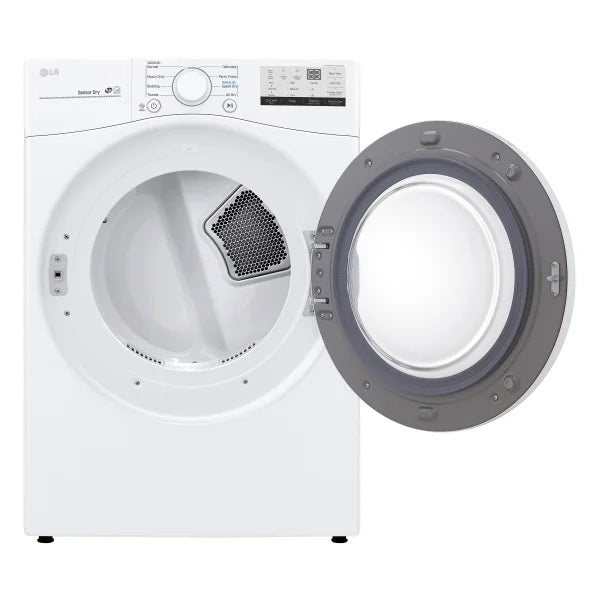 LG 7.4 cu ft. White Electric Dryer with Sensor Dry Z3653