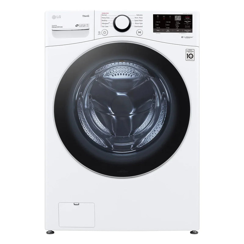LG Graphite Steel 5.2 cu. ft. AI DD Front Load Steam Washer with ThinQ Technology (Wi-Fi Enabled) L7199