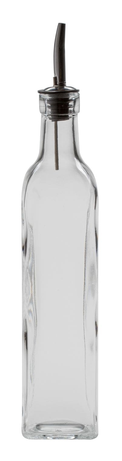 Glass Oil or Vinegar Cruet/Dispenser, Dishwasher Safe, 500-mL, Clear Z2914