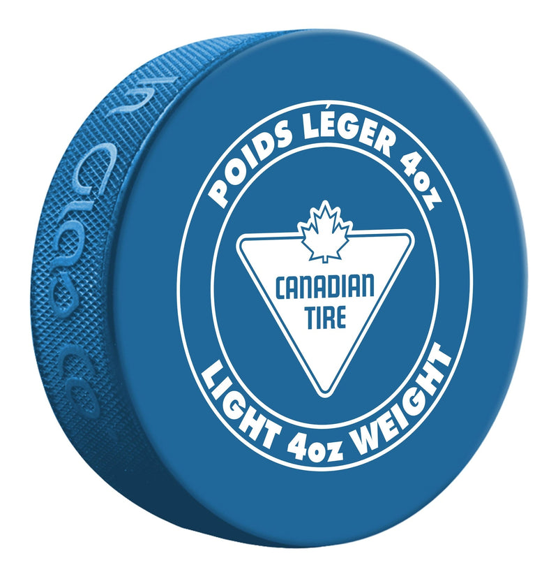Lightweight Hockey Puck, Blue, 4-oz S1603