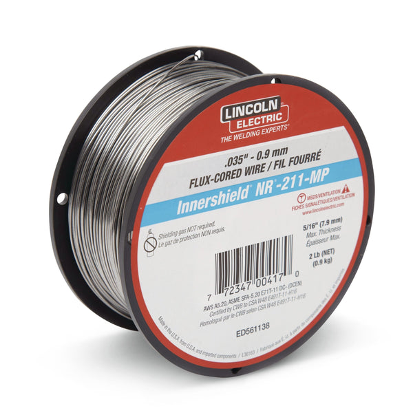 Electric Flux-Cored Gasless Welding Wire, 0.035-in, 2-pk I429