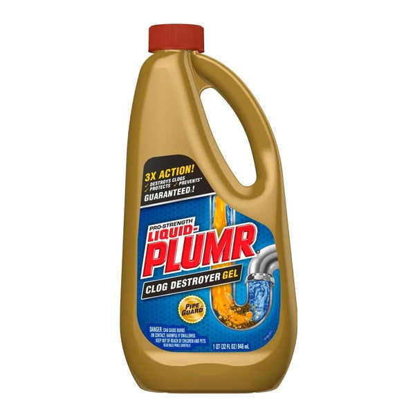 Pro Strength Kitchen Clog Destroyer Gel, Lemon Scent, 946-mL G3755