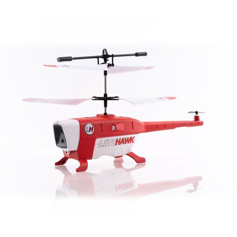 Litehawk Bravo 3-Channel Remote Controlled Front Avoidance Toy Helicopter for Ages 8+ X4200
