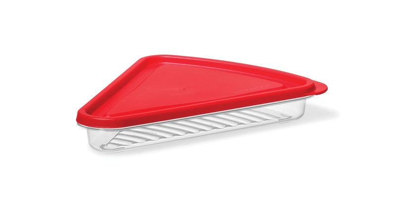 by Leakproof Plastic Pizza Slice Container with Airtight Lid, BPA Free R8661