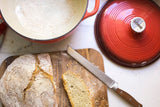 Enamel Cast Iron Dutch Oven, Red, 6-qt