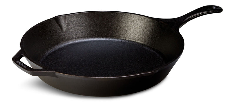 Seasoned Cast-Iron Skillet, 13.3-in M6468