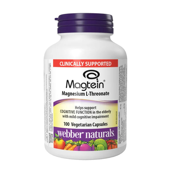 Magtein Magnesium L-Threonate 100 Vcaps C8598