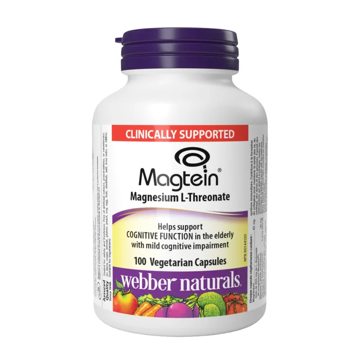Magtein Magnesium L-Threonate 100 Vcaps C8598