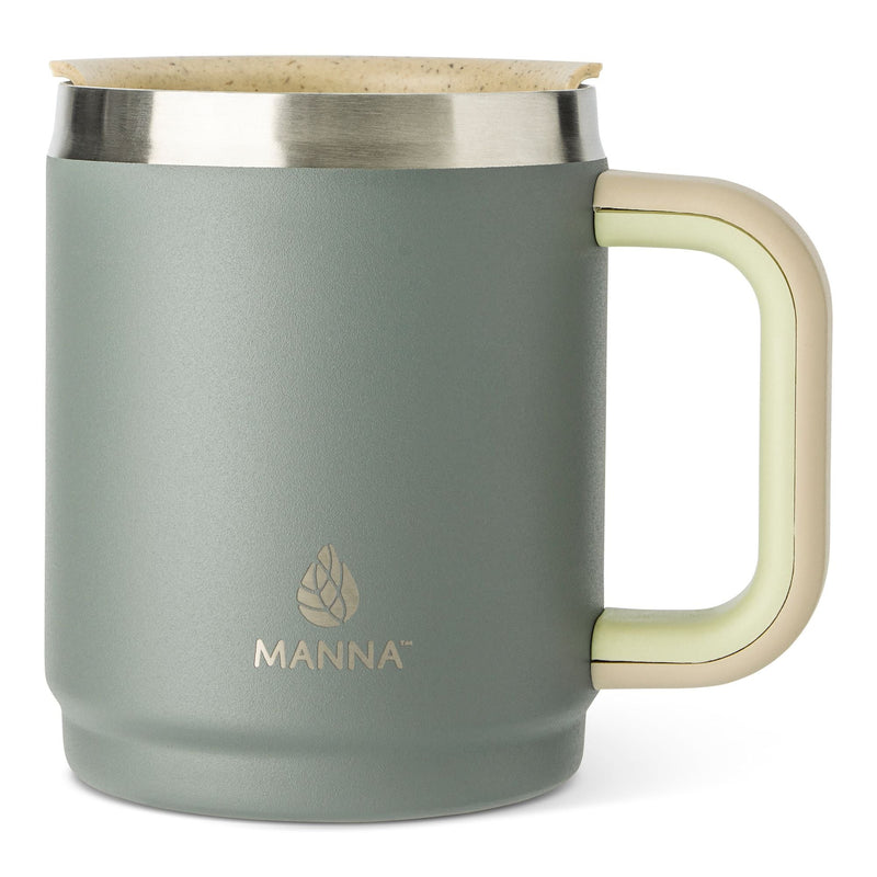 Boulder Eco Stainless Steel Insulated Mug, 14-oz, Midnight, with Handle Y5743