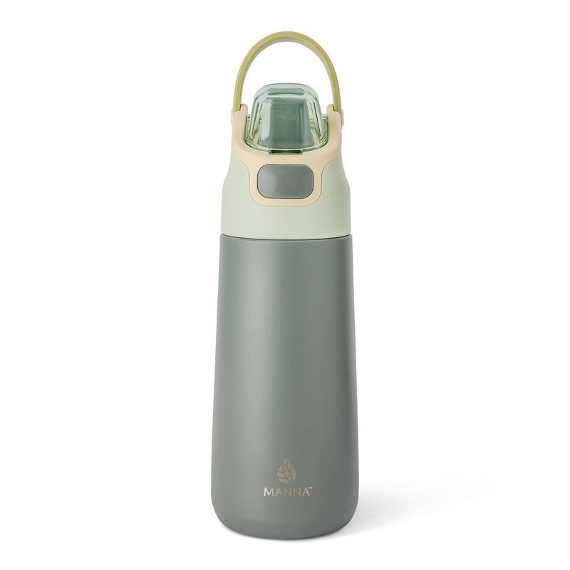 Tandem Eco Stainless Steel Insulated Bottle, 16-oz, Midnight, with Permalock Lid W6417