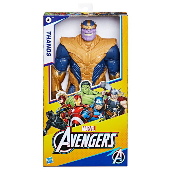Titan Hero Series Blast Gear Deluxe Thanos Action Figure, 12-in Toy A0883