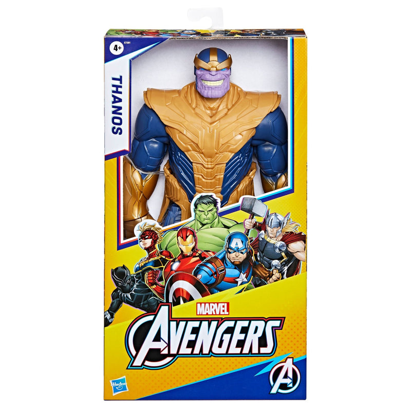 Titan Hero Series Blast Gear Deluxe Thanos Action Figure, 12-in Toy A0883