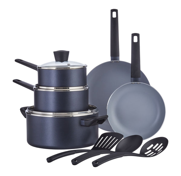 Blue/Grey Non-Stick Cookware Set, 11-pc K0284
