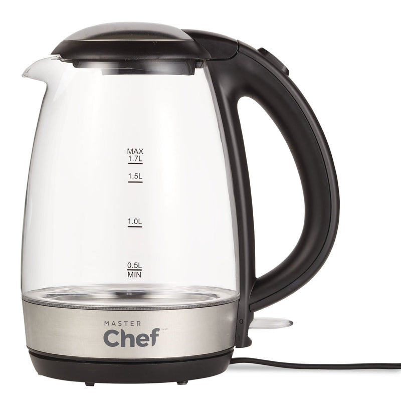 Cordless Electric Kettle with Blue Light, Glass, 1.7L A3724