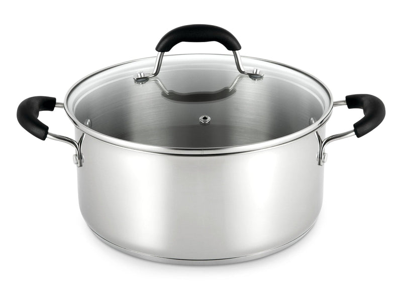 Dutch Oven, 18/10 Stainless Steel, Dishwasher Safe, 5-qt M7551