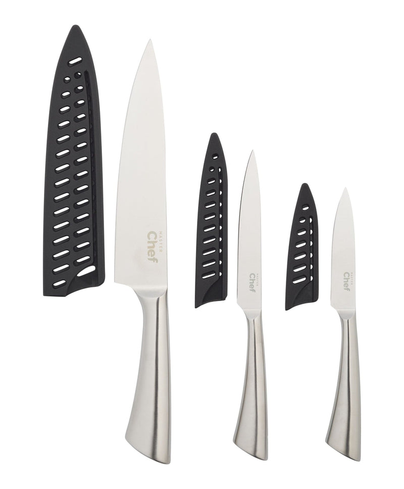 Knife Set with Hollow Stainless Steel Handle, 3-pc E4013